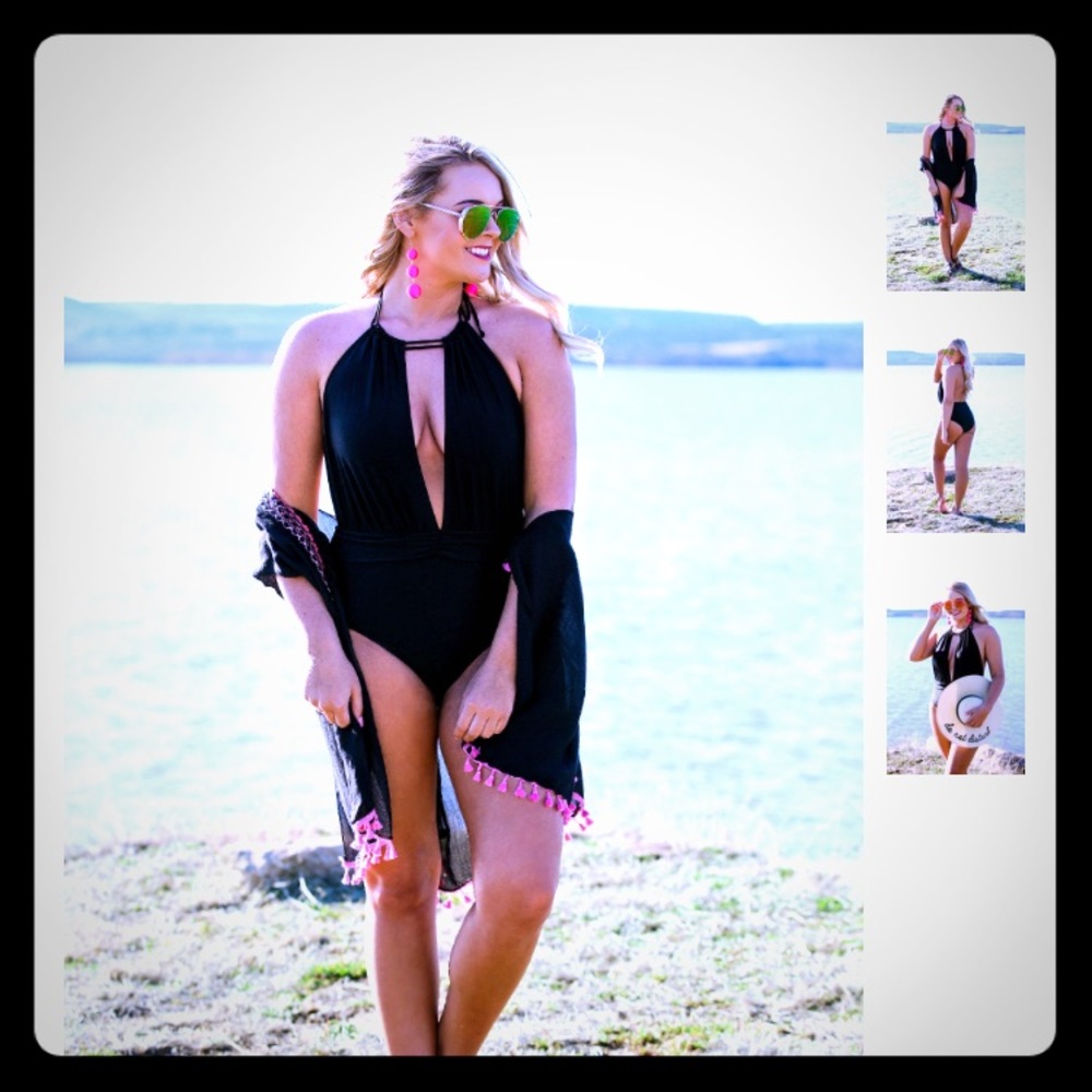 One piece bathing suit